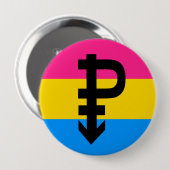 Pansexual Flagge Button (Vorne & Hinten)