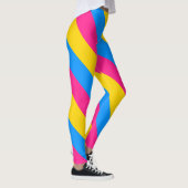 Pansexual Flagge Leggings (Rechts)