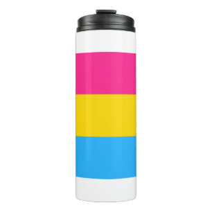 pansexual Flagge Thermosbecher