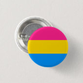 Pansexual Flaggen-Knopf Button (Vorne & Hinten)