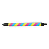 Pansexual Flaggen-Strudel-Stift Kugelschreiber (Vorderseite)