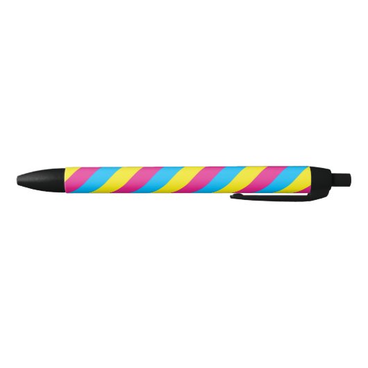 Pansexual Flaggen-Strudel-Stift Kugelschreiber (Unterseite)