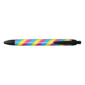 Pansexual Flaggen-Strudel-Stift Kugelschreiber (Rückseite)