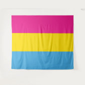Pansexual Flaggen-Wand-Tapisserie (Extragroße) Wandteppich (Vorderseite (Horizontal))