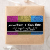 Pansexual Gay Pride Flag Colors Glitzer Glitzern (Insitu)