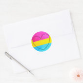 Pansexual Heart Stickers (Umschlag)