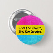 Pansexual Knopf Button (Vorne & Hinten)