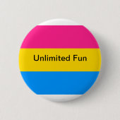 Pansexual Knopf Button (Vorderseite)