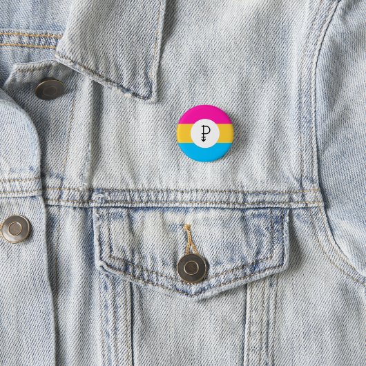 Pansexual Knopf Button (Beispiel)