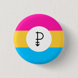 Pansexual Knopf Button
