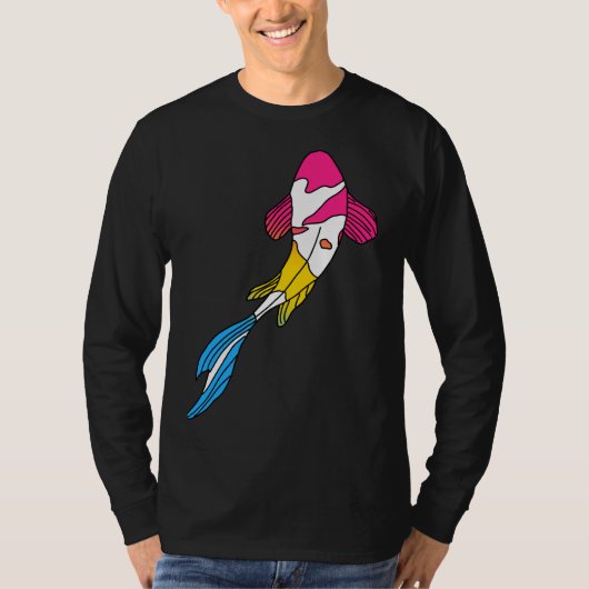 Pansexual Koi Fish T-Shirt (Vorderseite)