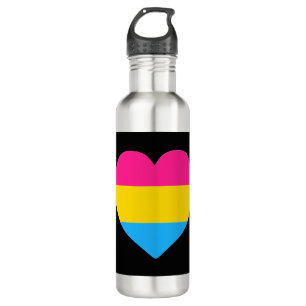 Pansexual-Liebe Edelstahlflasche