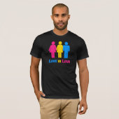 Pansexual Liebe T-Shirt (Vorne ganz)