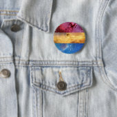 Pansexual Nebelfleckflaggen-Button Button (Beispiel)