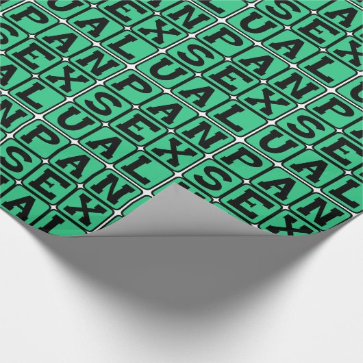 Pansexual, Omnexual Geschenkpapier (Ecke)