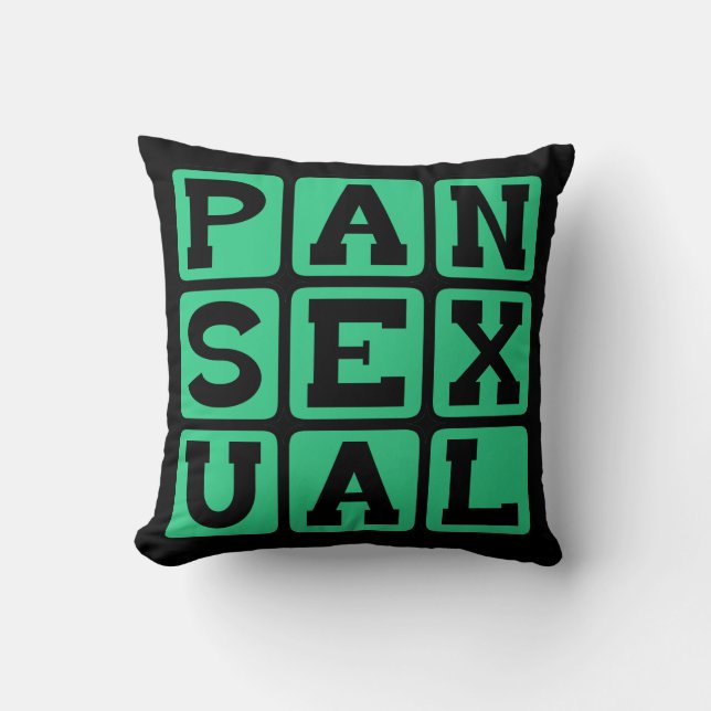 Pansexual, Omnexual Kissen (Vorderseite)