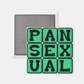 Pansexual, Omnexual Magnet (Vorderseite/Rückseite)