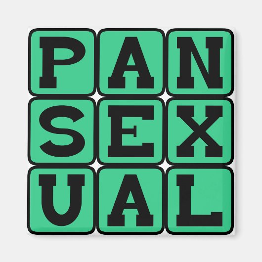 Pansexual, Omnexual Magnet (Vorne)