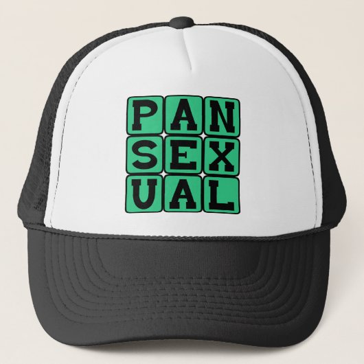 Pansexual, Omnexual Truckerkappe (Vorderseite)