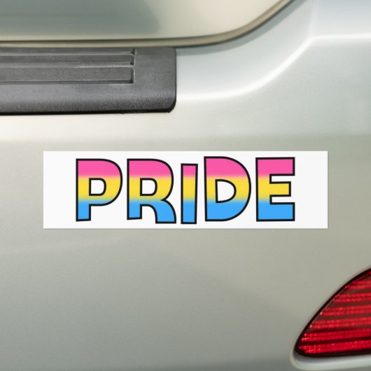 Pansexual/Omnisexual Stolz Autoaufkleber (Auf Auto)