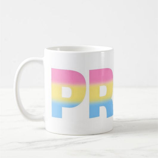 Pansexual/Omnisexual Stolz Kaffeetasse (Links)