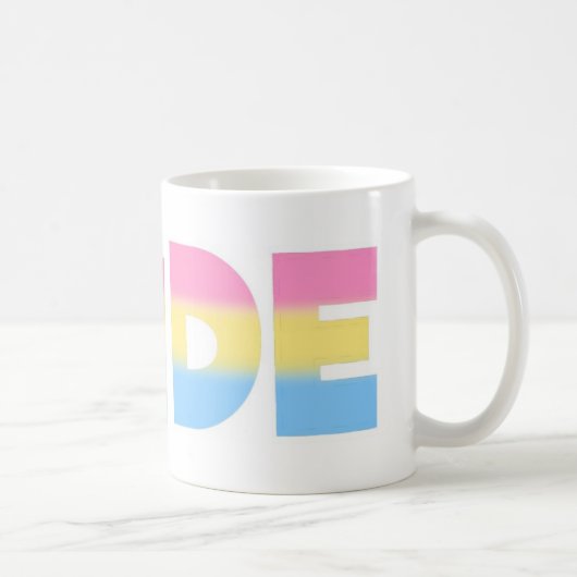 Pansexual/Omnisexual Stolz Kaffeetasse (Rechts)