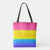 Pansexual Pan Gradient Pride Flag: Horizontal Tasche (Rückseite)