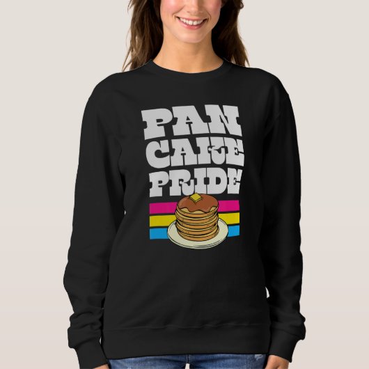Pansexual Pancake Pride Pan Cake Pride Pansexual P Sweatshirt (Vorderseite)
