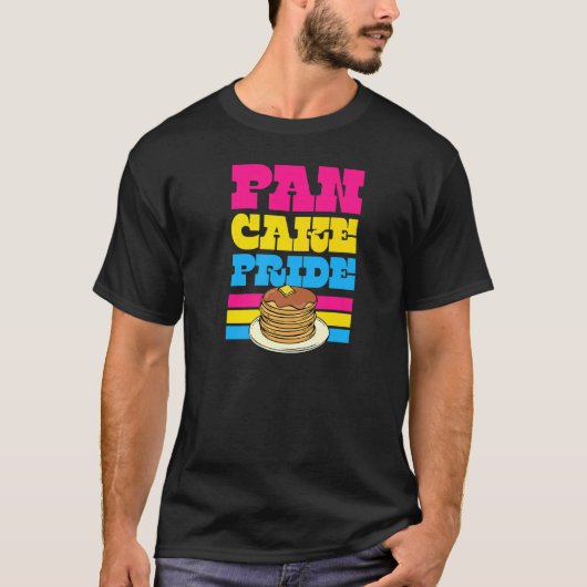 Pansexual Pancake Pride Pan Cake Pride Pansexual P T-Shirt (Vorderseite)