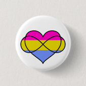 Pansexual Polyamory Button (Vorderseite)