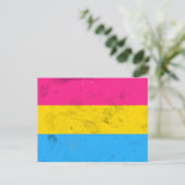 Pansexual Postkarte (Stehend Vorderseite)