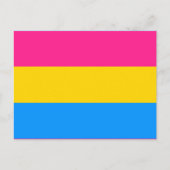 Pansexual Postkarte (Vorderseite)