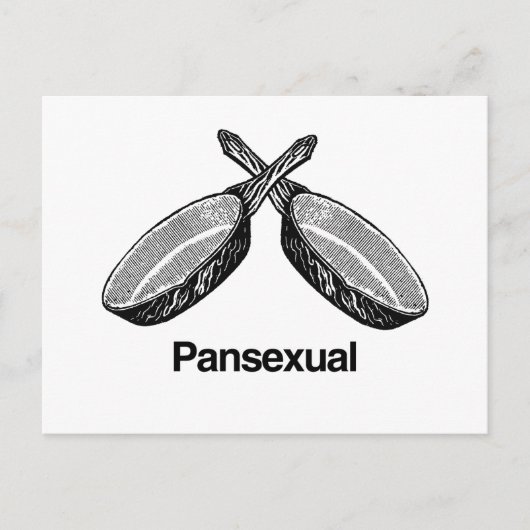Pansexual - postkarte (Vorderseite)