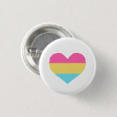 Pansexual Pride Abzeichen Button (Vorne & Hinten)
