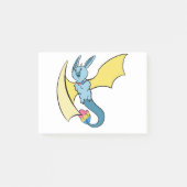 Pansexual Pride Bat Dragon Post-it Klebezettel (Vorderseite)