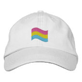 Pansexual Pride Bestickte Baseballkappe (Vorderseite)