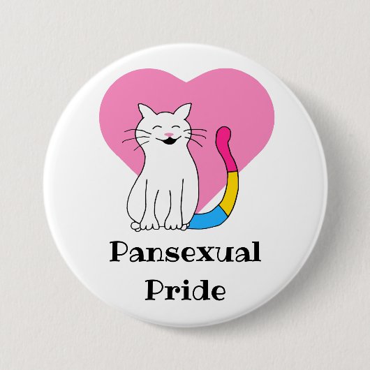 Pansexual-Pride Button (Vorderseite)