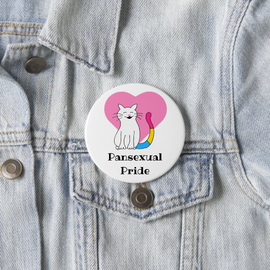 Pansexual-Pride Button (Beispiel)