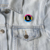 Pansexual Pride Button (Beispiel)