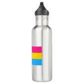 Pansexual Pride Edelstahlflasche (Rechts)