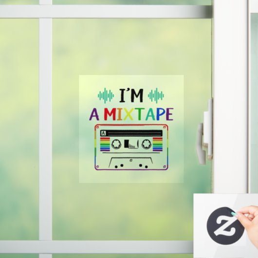 Pansexual Pride Fensteraufkleber (Zuhause)