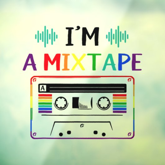 Pansexual Pride Fensteraufkleber (Blatt 3)