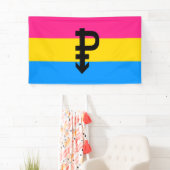 Pansexual Pride Flag Banner (Insitu)