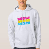 Pansexual Pride Flag Hoodie (Vorderseite)