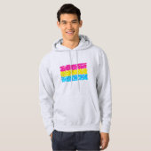 Pansexual Pride Flag Hoodie (Vorne ganz)