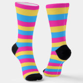 Pansexual PRIDE Flag Socken (Gewinkelt)