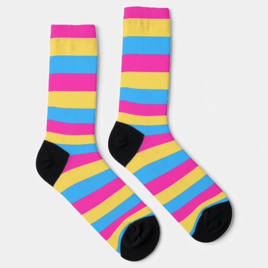 Pansexual PRIDE Flag Socken (Rechts)