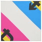 Pansexual Pride Flag Stoff (Muster)