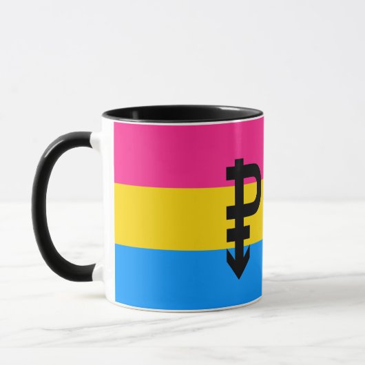 Pansexual Pride Flag Tasse (Links)
