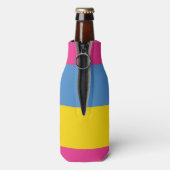 Pansexual Pride Flaschenkühler (Flasche Rückseite)